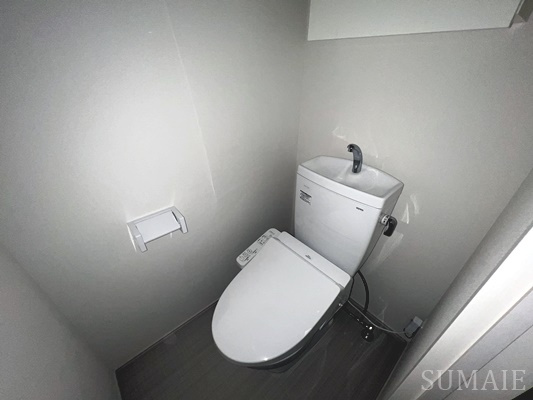 リブリ・ゆうやⅥのトイレ|清潔感のあるトイレです