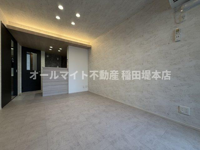 川崎市多摩区宿河原５丁目のアパートの居間・リビング