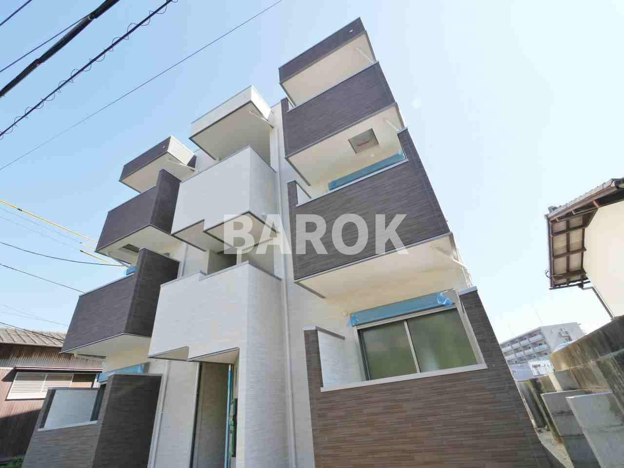 福岡市東区香椎駅前３丁目のアパートの外観