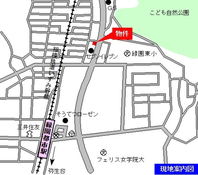 モンテベルデの地図