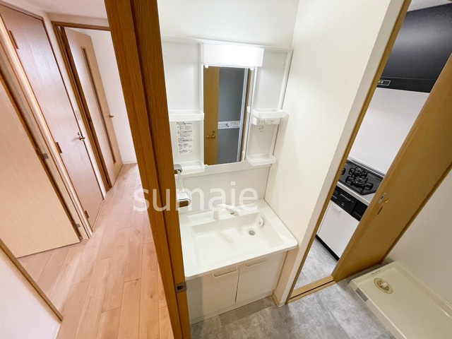 ミレニアム北浦和の洗面所|独立洗面台です。