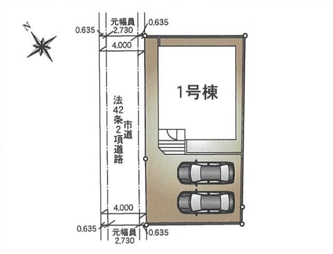 取手市宮和田第10　新築戸建の区画図