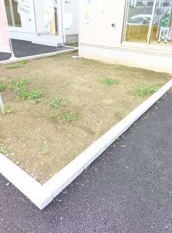 古河市諸川　第9　3号棟の前面道路含む現地写真