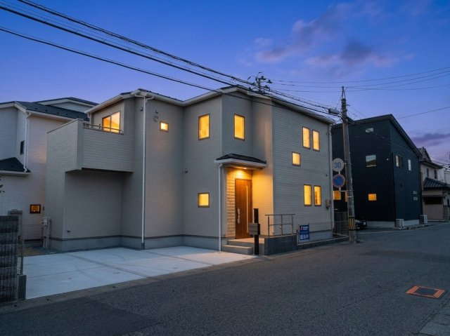 新築戸建・新築建売　郡山市台新一丁目　大成小・第一中の外観|ヨークベニマルまで徒歩4分！毎日のお買物に便利な立地です！