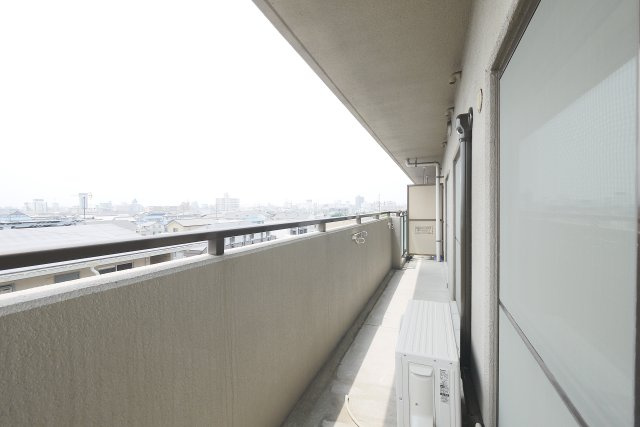 スカール青江Ⅰのバルコニー|※写真は別の部屋のものです。