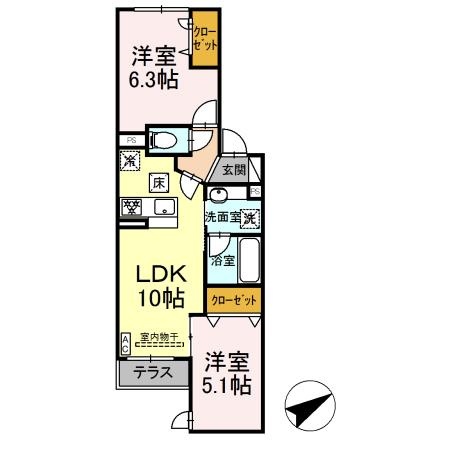 川崎市多摩区宿河原５丁目のアパート