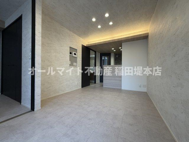 川崎市多摩区宿河原５丁目のアパートの居間・リビング