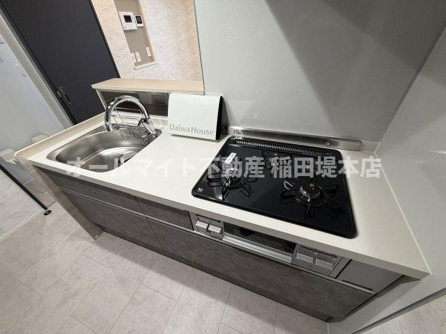 川崎市多摩区宿河原５丁目のアパートのキッチン