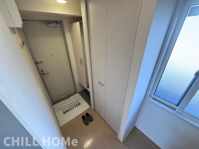 プレシャス高崎の玄関|当社、チルホームのHPもご覧ください(^^)/物件情報多数♪