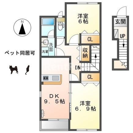 プランドールＧＴの間取り|間取図