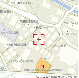 川崎市多摩区宿河原６丁目のアパートの地図