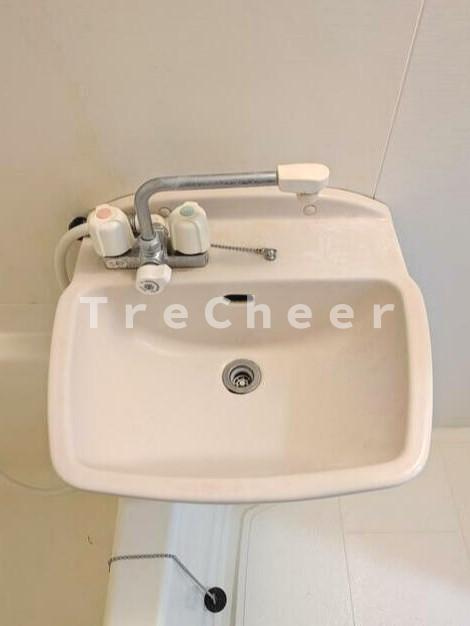 パステルコートの洗面所