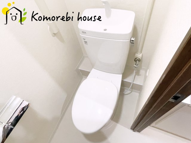 ブルーハイツ大宮　B棟のトイレ|落ち着いたトイレです