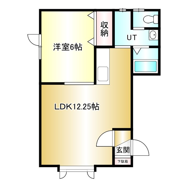 メゾンラポールの間取り
