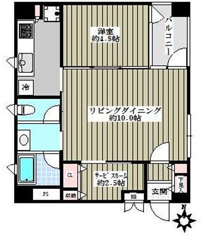 コート本郷の間取り
