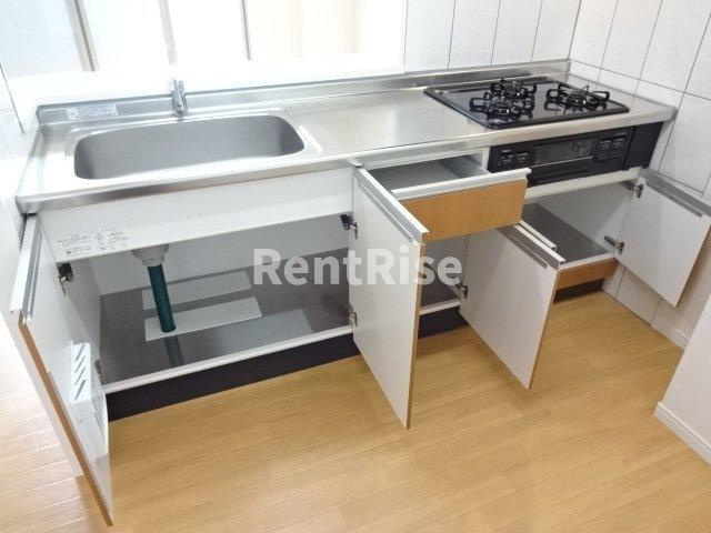 オリエンタルコートのキッチン|キッチン収納(イメージ)