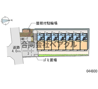 【区画図】 | レオパレス伏水向島