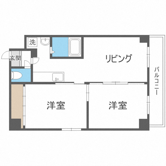 【間取り】 | アスター南16条