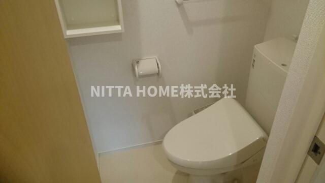 ヴィータ・イン・アエテルヌムＣのトイレ|温水洗浄付きのトイレです◎