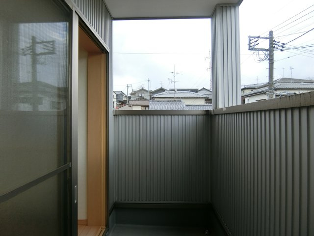 新潟市東区物見山2丁目のバルコニー