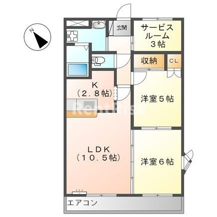 ルミエール泉の間取り|間取図