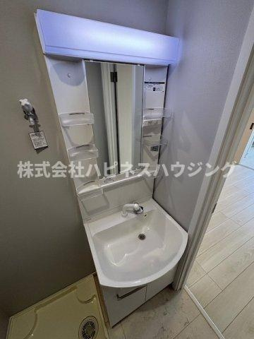 RIZE柏たなかⅡの独立洗面台