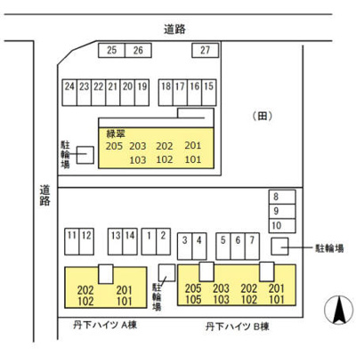 【区画図】 | 緑翠