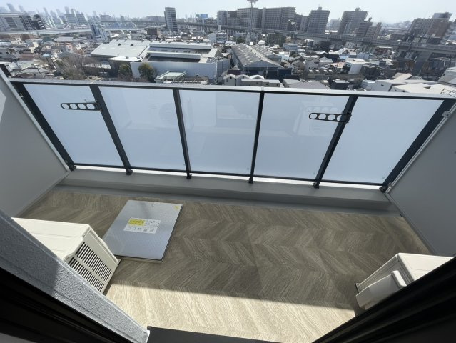 スプランディッドⅨのバルコニー