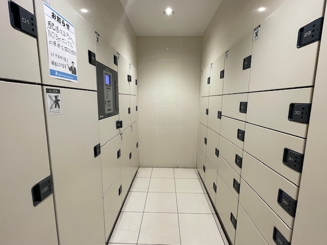 アルファステイツ清心のその他共用部分|宅配ボックスエリアです。