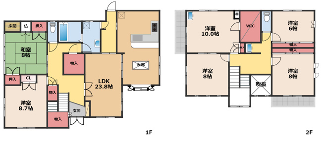 【間取り】 | 綣10丁目戸建