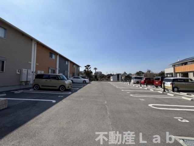 チェリーパーク　Aの駐車場