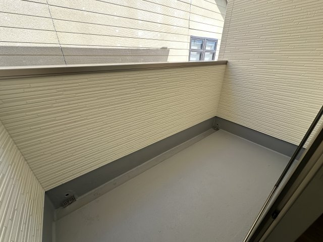 明石市日富美町新築戸建４号棟のバルコニー