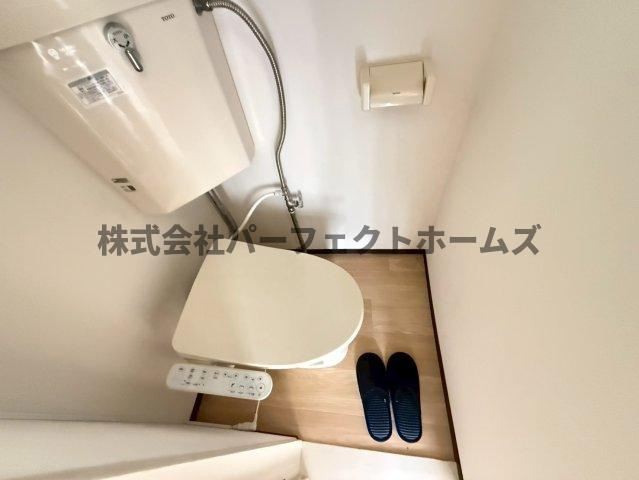 津田東町戸建　賃貸のトイレ|シンプルで使いやすいトイレです