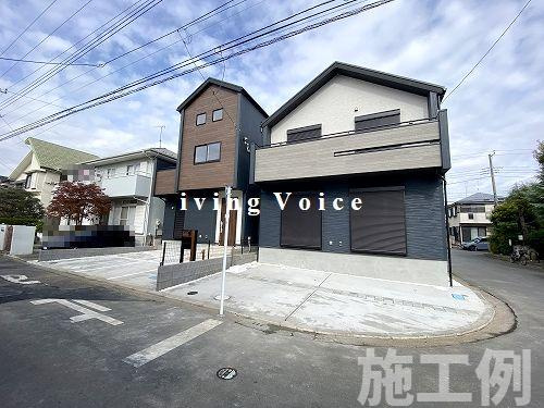 【外観】 | 【仲介手数料０円】相模原市南区下溝　新築一戸建て　全2棟 | 相模原市南区下溝　新築一戸建て　全2棟
