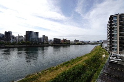 【展望】 | 【上質リノベ】リバーサイドネオ舟入 | 現地（2026年5月26日8：00頃）撮影
