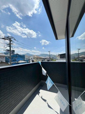 ーBloom－ブルームー小倉南区中曽根6丁目3期　【小倉南区　新築戸建て】のバルコニー|日当たり良好なバルコニー♪　【小倉南区　新築戸建て】