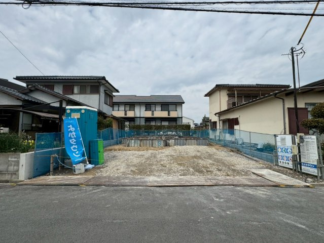 ーBloom－ブルームー小倉南区中曽根6丁目3期　【小倉南区　新築戸建て】の外観|現地撮影　2026,3,22　ーBloom－ブルームー小倉南区中曽根6丁目3期　【小倉南区　新築戸建て】