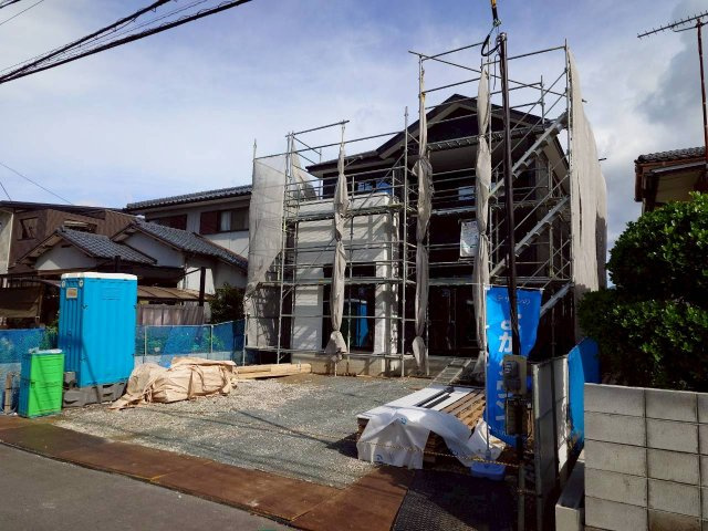 ーBloom－ブルームー小倉南区中曽根6丁目3期　【小倉南区　新築戸建て】の外観|現地撮影　2026,5,5　ーBloom－ブルームー小倉南区中曽根6丁目3期　【小倉南区　新築戸建て】