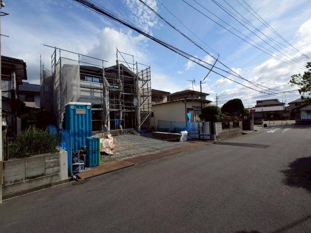 ーBloom－ブルームー小倉南区中曽根6丁目3期　【小倉南区　新築戸建て】の前面道路含む現地写真|現地撮影　2026,5,5　ーBloom－ブルームー小倉南区中曽根6丁目3期　【小倉南区　新築戸建て】