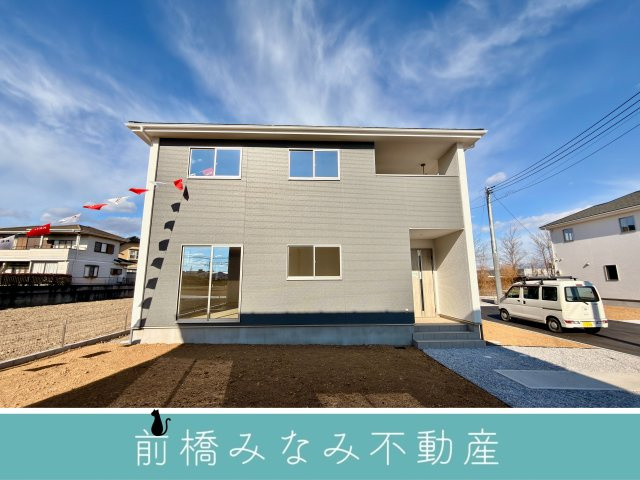 渋川市八木原　２号棟(全４棟)　アーバンスタイル　新築建売分譲の外観|落ち着いた雰囲気の外観です