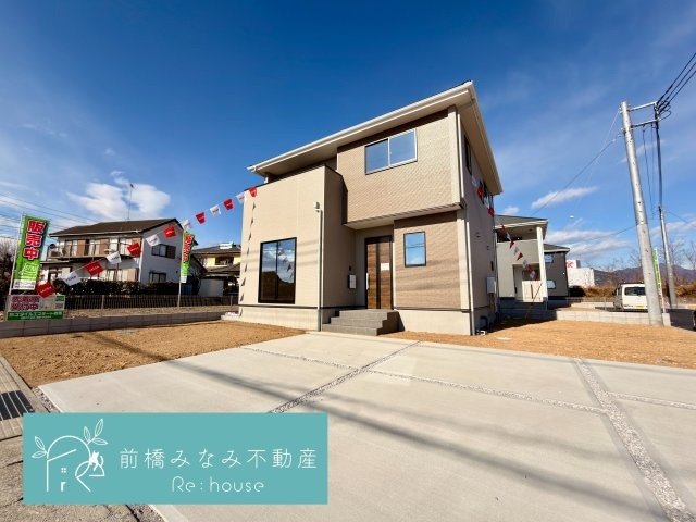 【新築】渋川市八木原　３号棟(全４棟)　アーバンスタイル　新築建売分譲の外観|外はこのようになっています