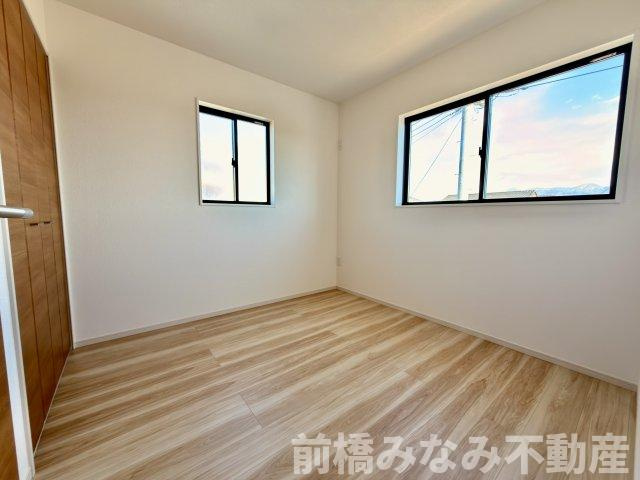 【新築】渋川市八木原　３号棟(全４棟)　アーバンスタイル　新築建売分譲の洋室|スタンダードな洋室です