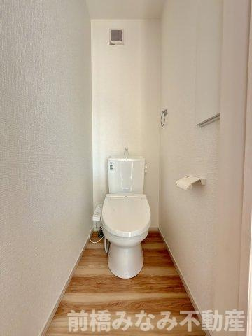【新築】渋川市八木原　３号棟(全４棟)　アーバンスタイル　新築建売分譲のトイレ|トイレも気になるポイント