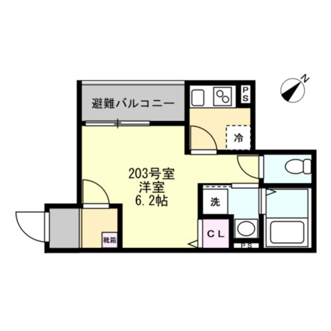ベイルーム湘南藤沢の間取り