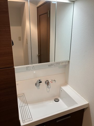 ベルドゥムール越谷茜町の洗面所|使いやすい洗面所です