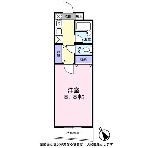 レオミノール明神町の間取り
