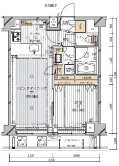 【間取り】 | メインステージ多摩川Ⅲ | メインステージ多摩川Ⅲ