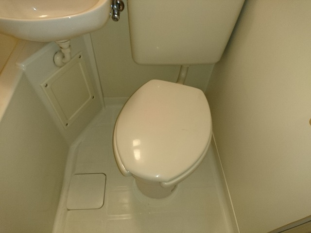 【トイレ】 | シティハイツ下新庄 | きれいなトイレです