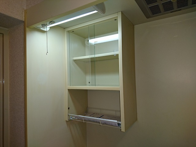 【収納】 | シティハイツ下新庄 | キッチン上の収納です