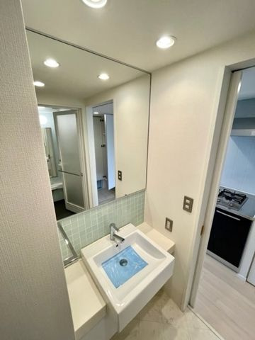 レジディア錦糸町Ⅱの独立洗面台